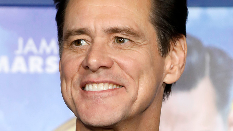 Jim Carrey smiling