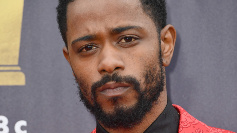 LaKeith Stanfield posing