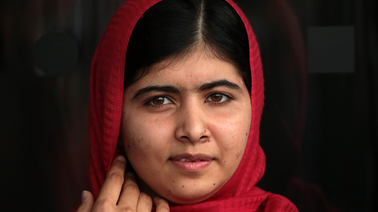 Malala Yousafzai participating in #GraduateTogether