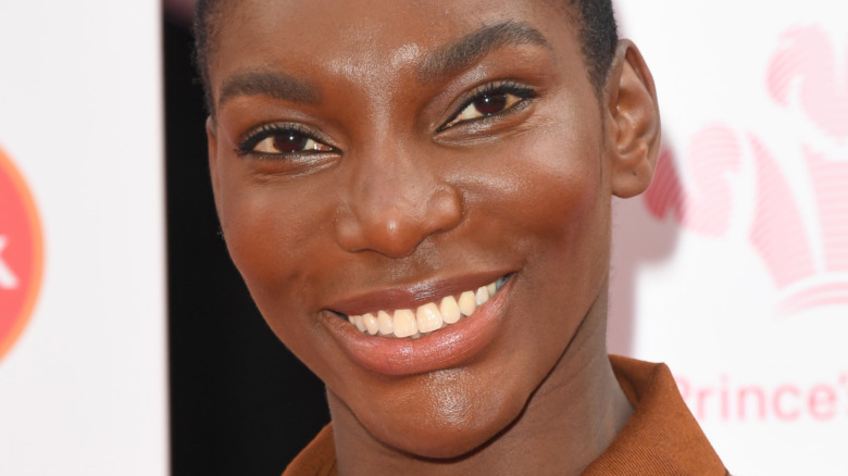 Michaela Coel on the red carpet