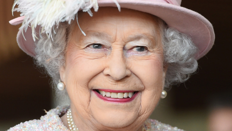 Queen Elizabeth II smiling 