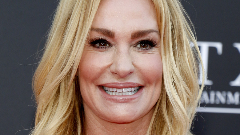 Reality star Taylor Armstrong, smiling