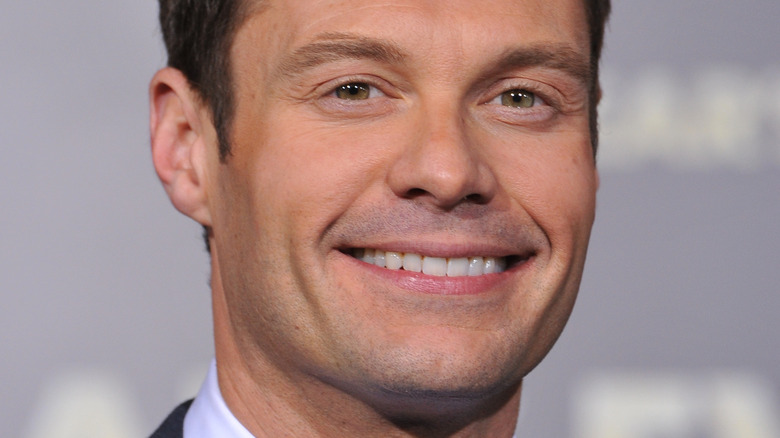 Ryan Seacrest smiling