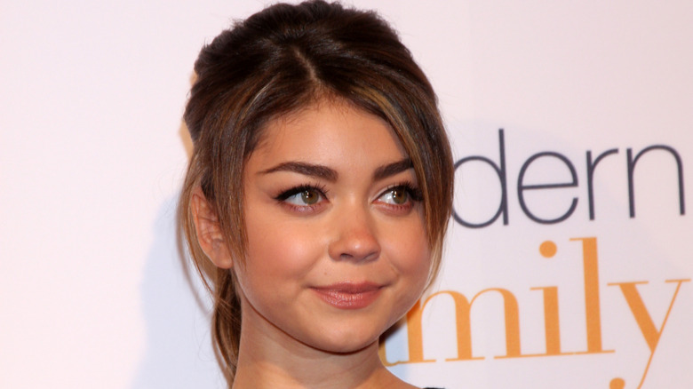 Sarah Hyland at a Modern Family event