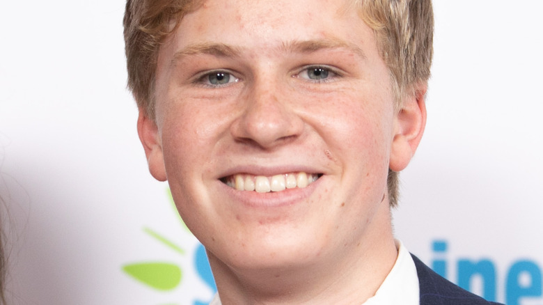 Robert Irwin on red carpet 