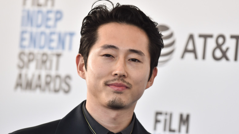 Steven Yeun smiling