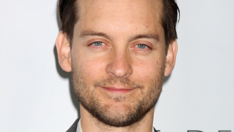 Tobey Maguire smile 
