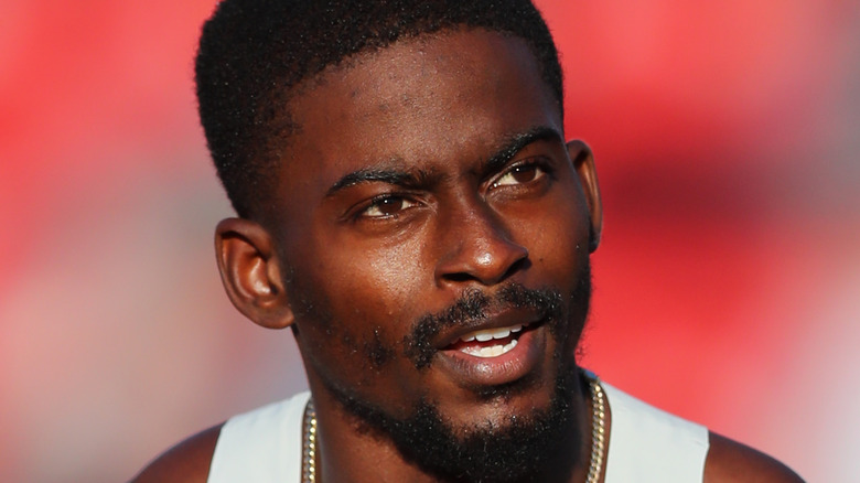 Trayvon Bromell scruffy