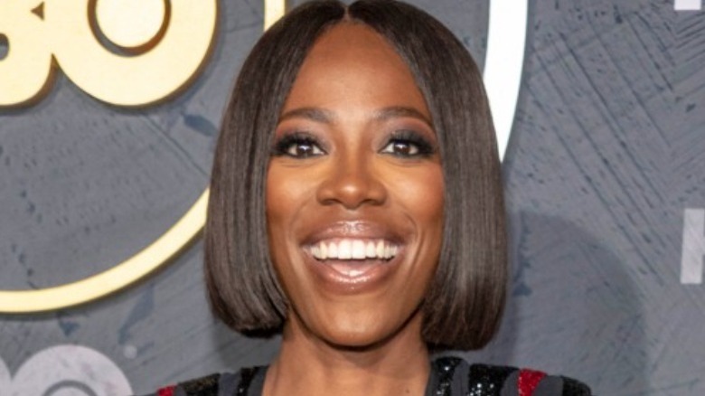  Yvonne Orji with wide smile