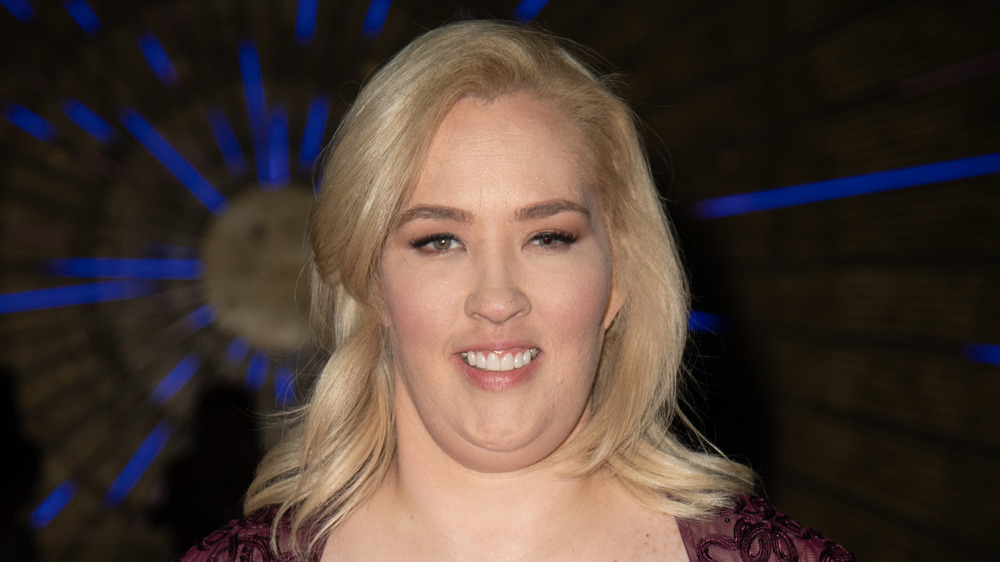 Mama June looking at camera