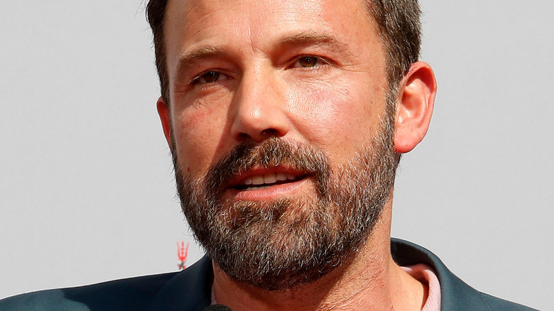 Ben Affleck smiling