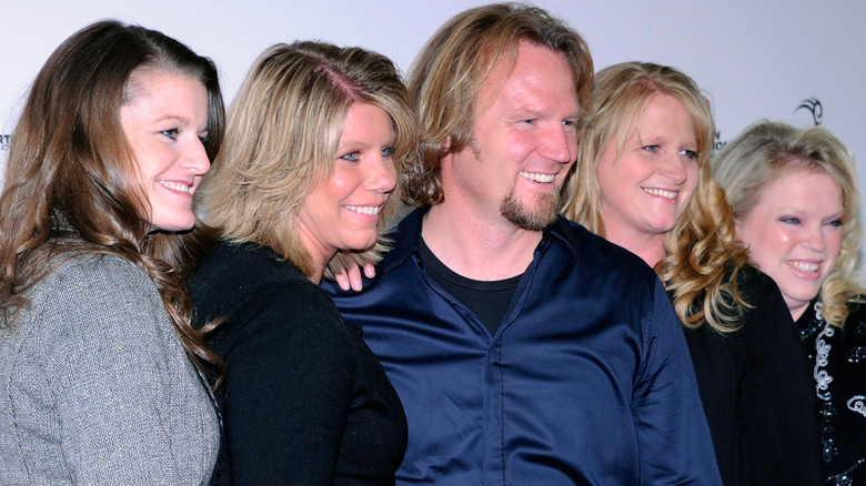 Sister Wives cast smiling