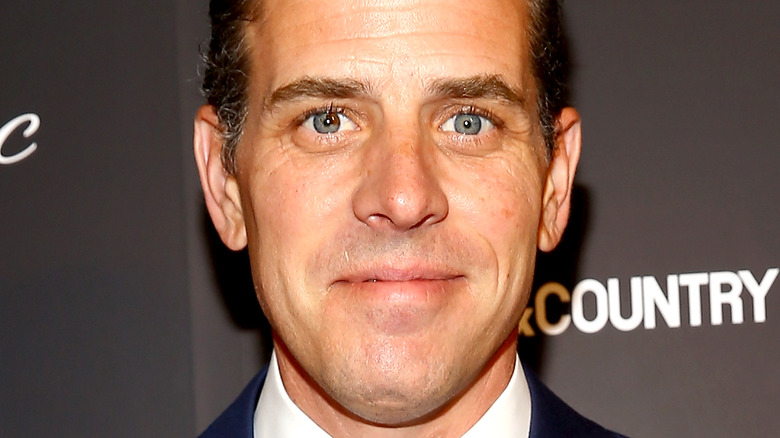 Hunter Biden smiling