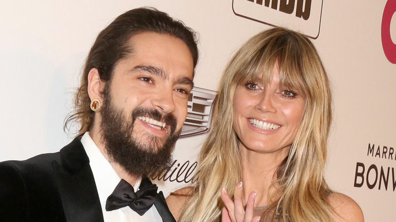 Heidi Klum and Tom Kaulitz on the red carpet