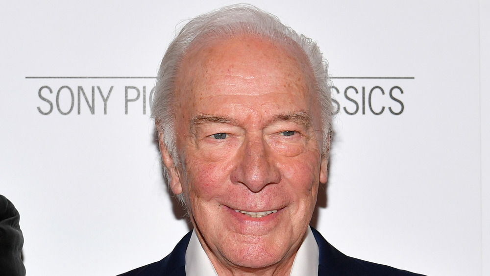 Christopher Plummer at a red carpet event