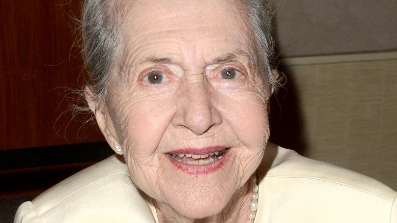 Joanne Linville, smiling