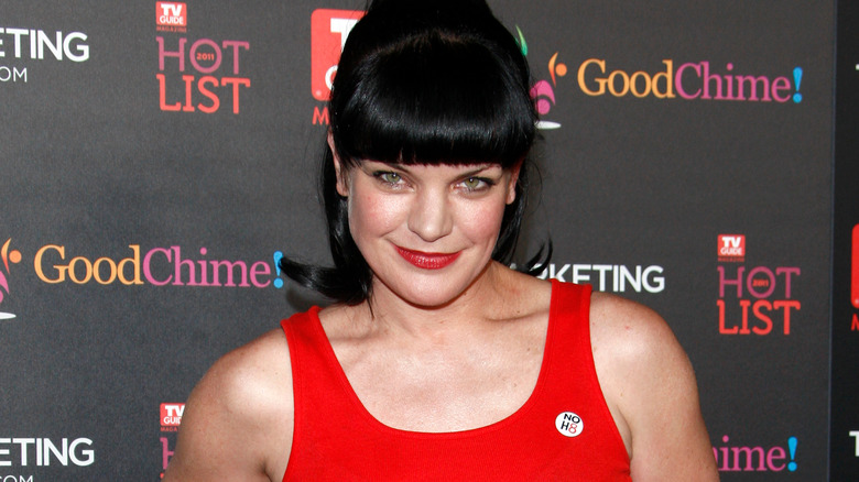 Pauley Perrette smiling