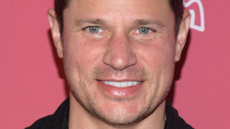 Nick Lachey smiling