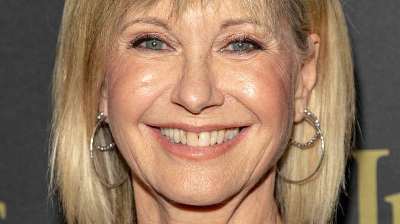 Olivia Newton-John on the red carpet