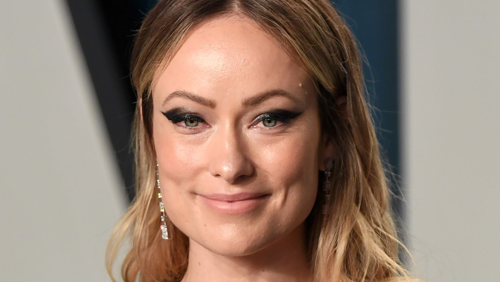 Olivia Wilde posing on the red carpet