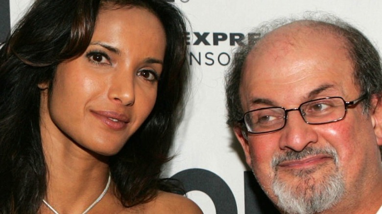 Padma Lakshmi and Salman Rushdie