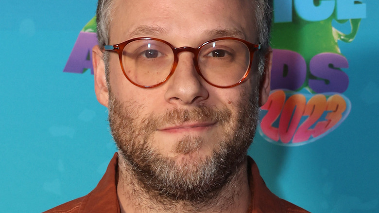 Seth Rogen at 2023 Nickelodeon Kids' Choice Awards