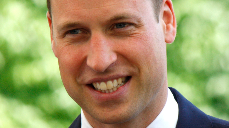 Prince William smiling