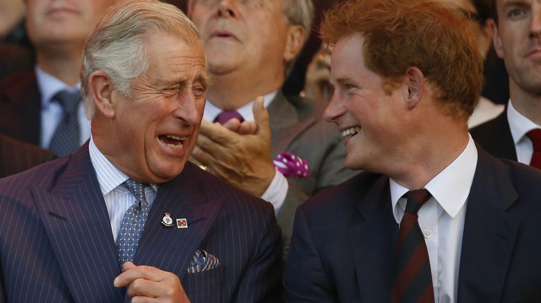 Prince Charles and Prince Harry