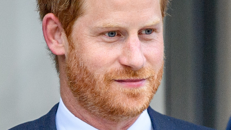 Prince Harry smiling