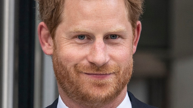 Prince Harry smiling