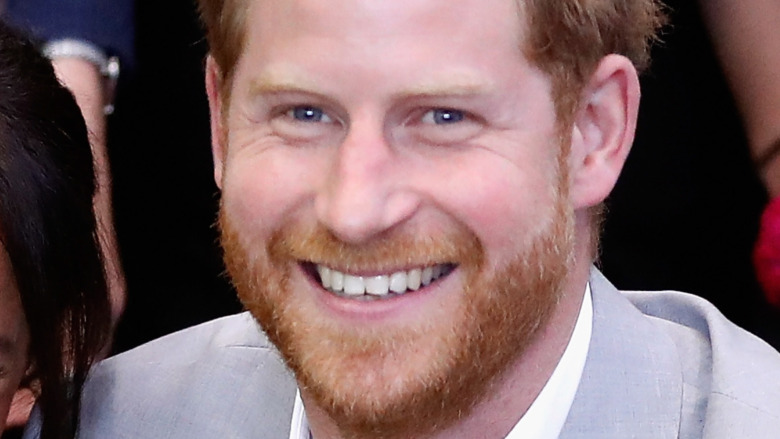 Prince Harry blue eyes