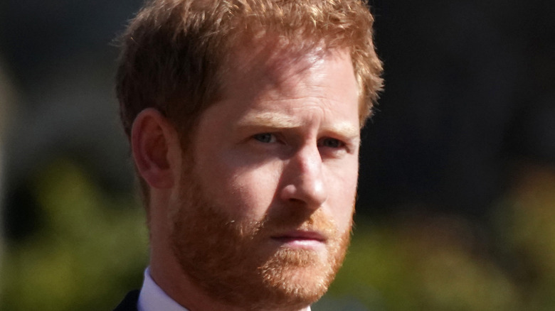 Prince Harry at Windsor Castle