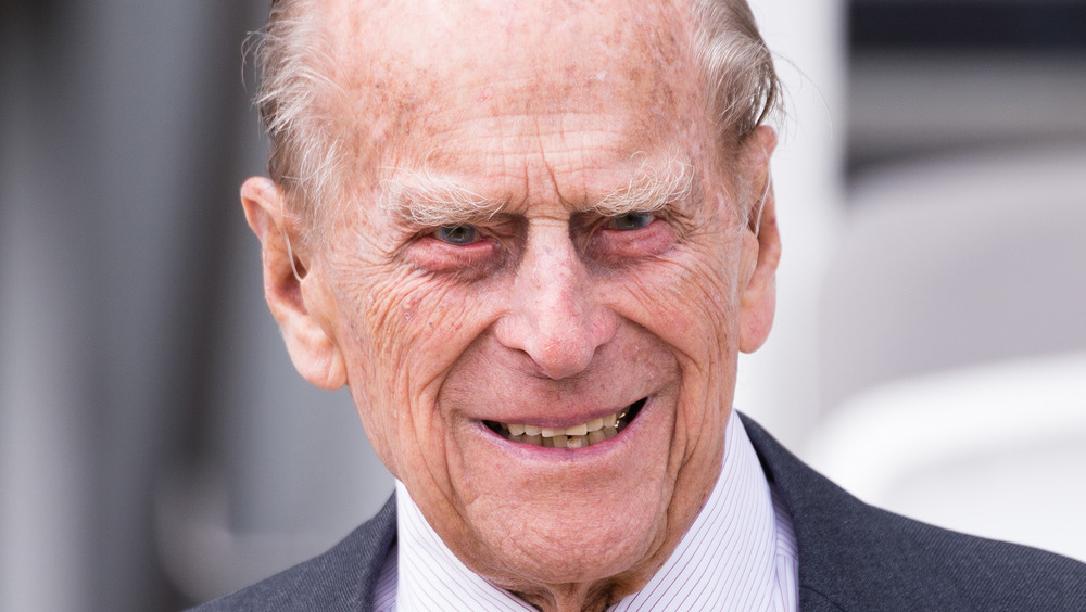 The Duke of Edinburgh attending an event