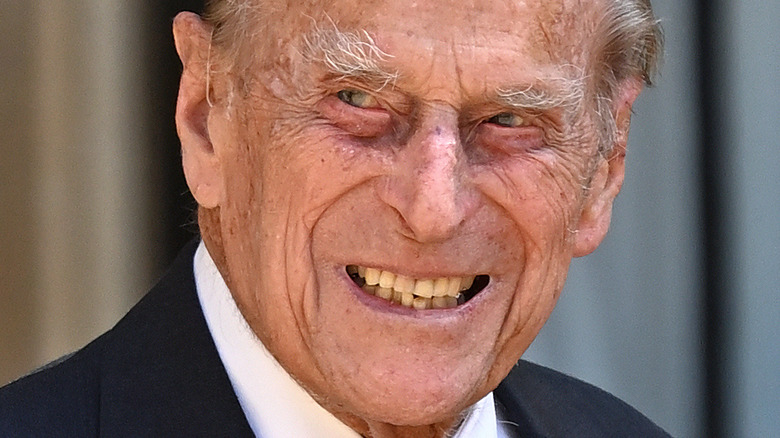 Prince Philip smiling