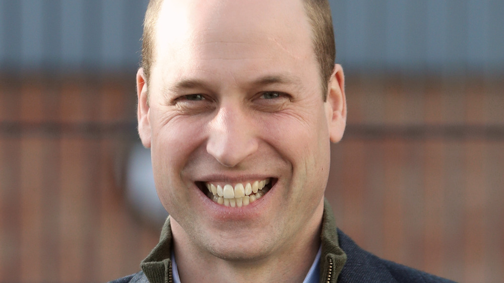 Prince William smiling 