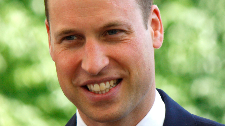 Prince William smiling