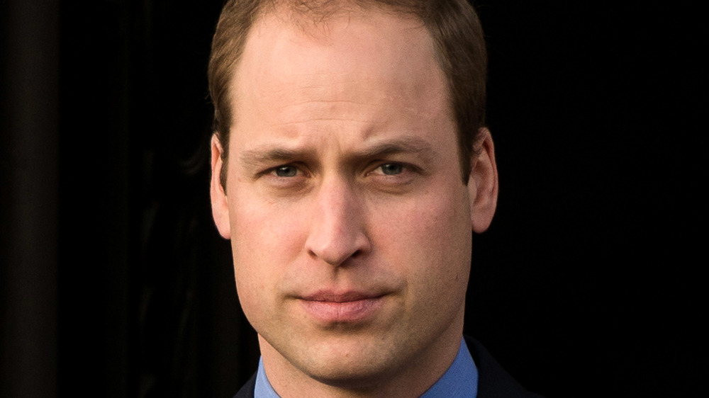 Prince William deep in thought