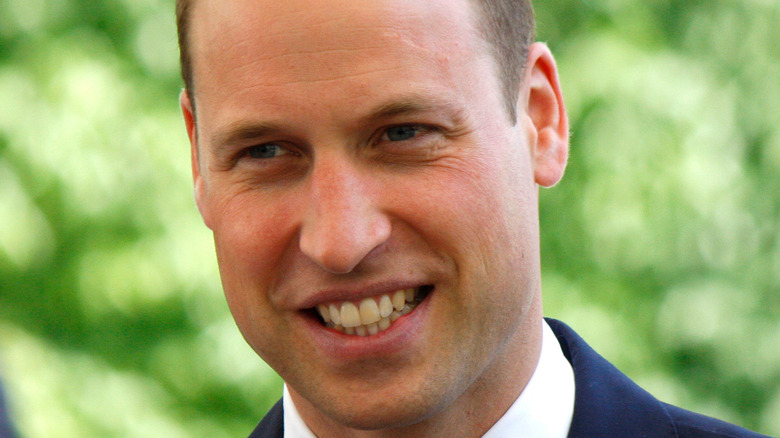 Prince William smiling