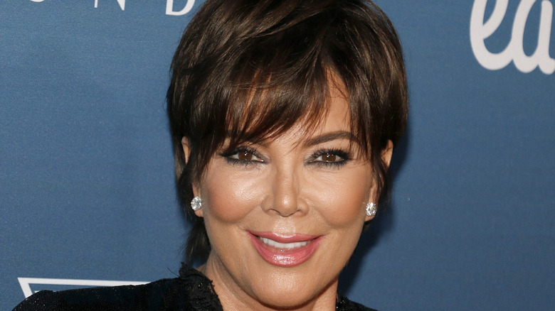 Kris Jenner smiles
