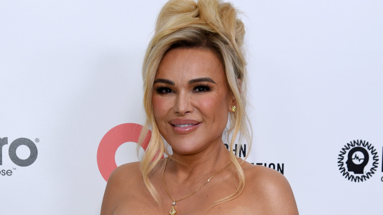 Diana Jenkins updo blond hair