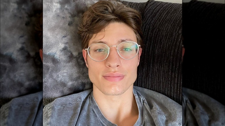 Matt Rife wearing glasses