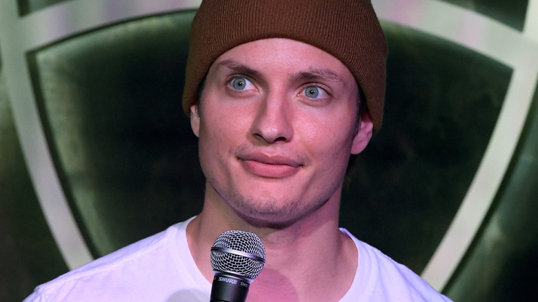 Matt Rife wearing beanie