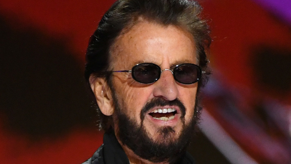 Ringo Starr presenting at the Grammy Awards