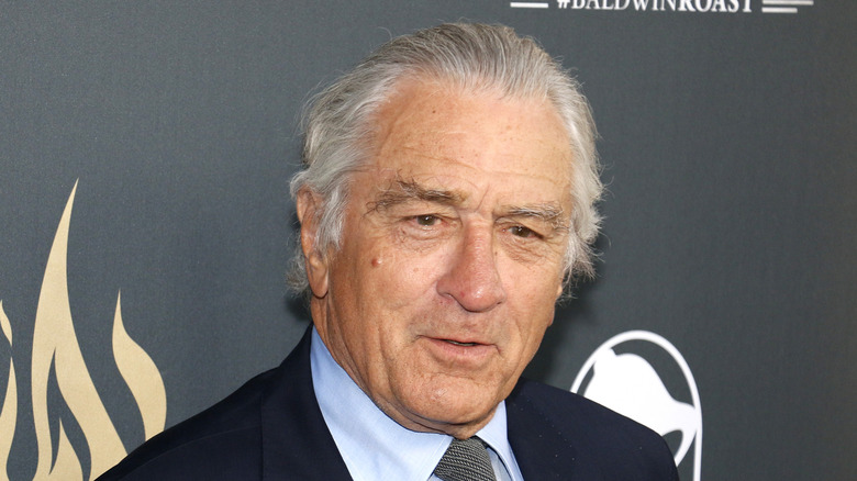 Robert De Niro grimacing in 2019