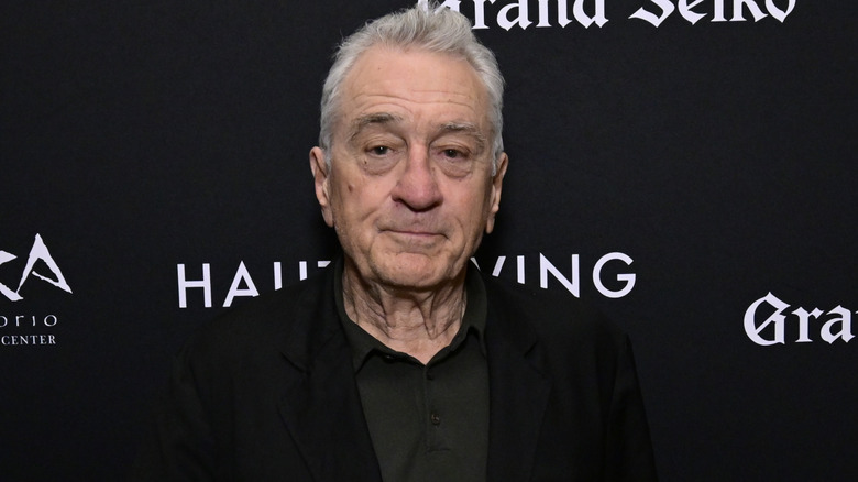 Robert De Niro on the red carpet