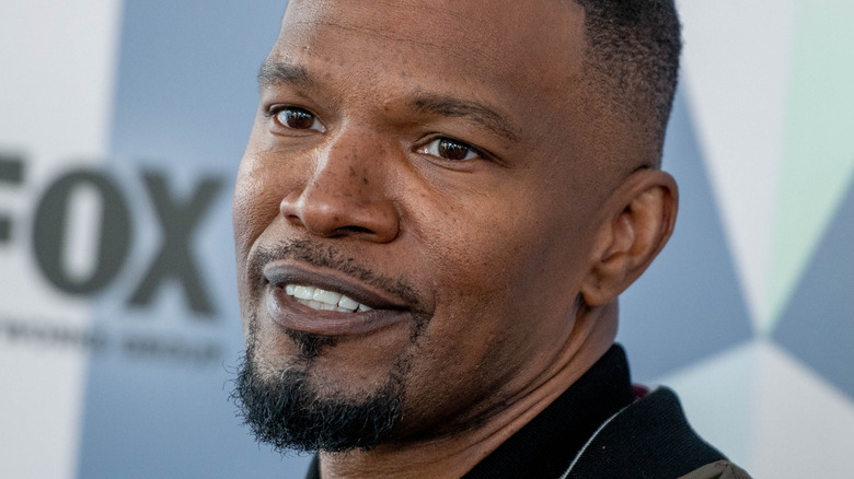 Jamie Foxx smiling