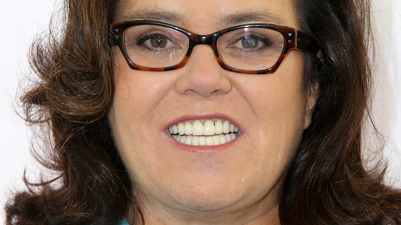 Rosie O'Donnell smiling