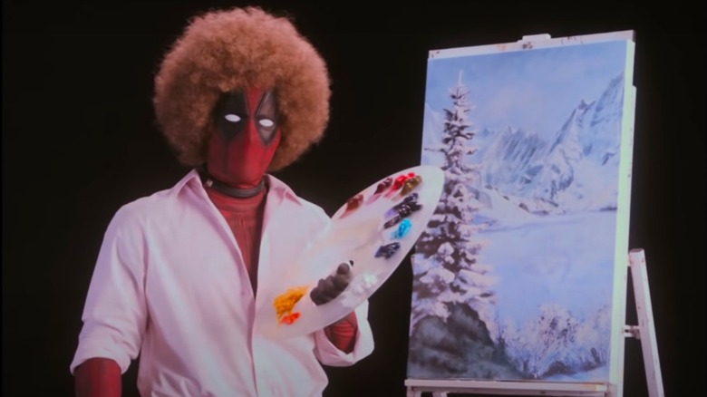 Ryan Reynolds as Deadpool as Bob Ross