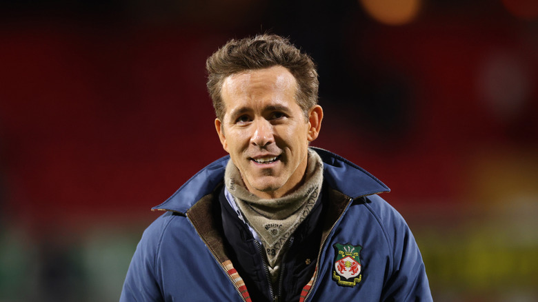 Ryan Reynolds smiling