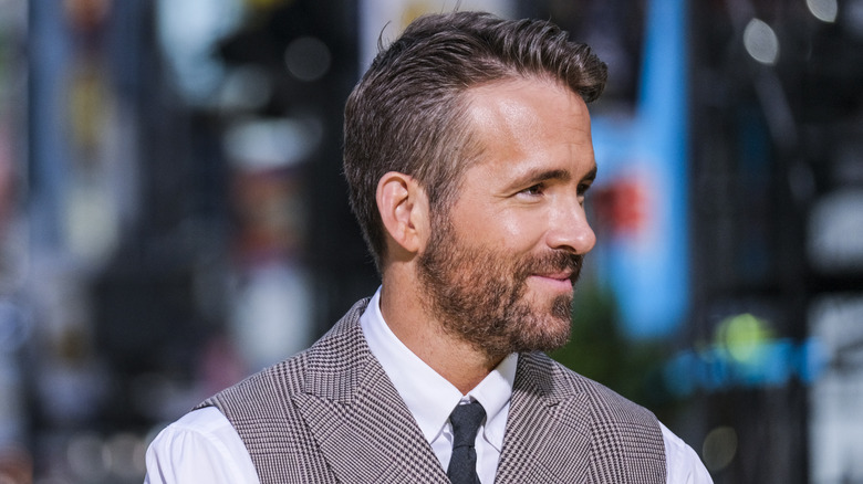 Ryan Reynolds smiling